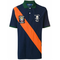 Polo Ralph Lauren Camisa polo slim com bordado - Azul