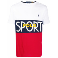 Polo Ralph Lauren Camiseta color block Sport - Branco