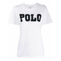 Polo Ralph Lauren Camiseta com aplicações - Branco