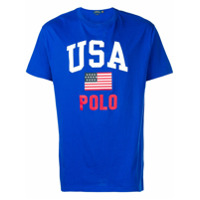 Polo Ralph Lauren Camiseta com estampa de logo - Azul