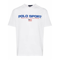 Polo Ralph Lauren Camiseta com estampa de logo - Branco