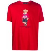 Polo Ralph Lauren Camiseta com estampa gráfica de logo - Vermelho