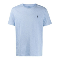 Polo Ralph Lauren Camiseta decote careca com logo bordado - Azul