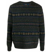 Polo Ralph Lauren fair isle intarsia knit jumper - Cinza