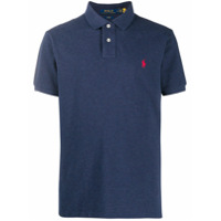 Polo Ralph Lauren logo-embroidered polo shirt - Azul