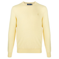Polo Ralph Lauren logo-embroidered sweater - Amarelo
