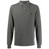Polo Ralph Lauren long sleeved polo shirt - Cinza