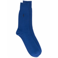 Polo Ralph Lauren Par de meias com logo bordado - Azul