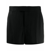 Polo Ralph Lauren Short com fechamento oculto - Preto