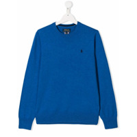 Polo Ralph Lauren Suéter com logo bordado - Azul