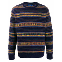 Polo Ralph Lauren Suéter de tricô 'Fair Isle' - Azul