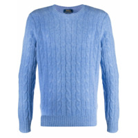 Polo Ralph Lauren Suéter de tricô pesado - Azul