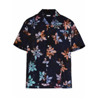 Post-Imperial Camisa x Homecoming com estampa floral - Azul