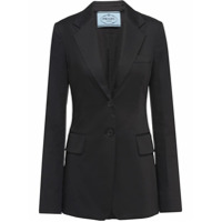 Prada Blazer com abotoamento simples - Preto