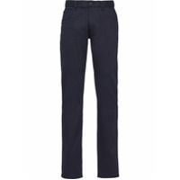 Prada Calça jeans reta cintura baixa - Azul