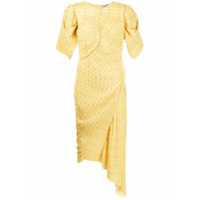 Preen By Thornton Bregazzi Vestido Jenny assimétrico - Amarelo