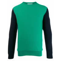 Pringle of Scotland Suéter de cashmere color block - Verde