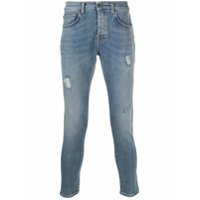 Prps Calça jeans slim com efeito desbotado - Azul