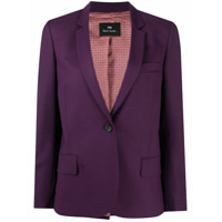 PS Paul Smith Blazer de alfaiataria com abotoamento simples - Roxo