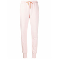 PS Paul Smith Calça esportiva com logo bordado - Rosa