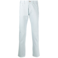 PS Paul Smith Calça jeans reta cintura média - Azul