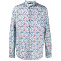 PS Paul Smith Camisa com estampa floral - Azul