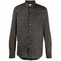 PS Paul Smith Camisa com estampa floral - Preto