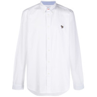 PS Paul Smith Camisa com logo bordado - Branco