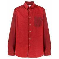 PS Paul Smith Camisa com mangas contrastantes - Vermelho