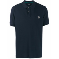 PS Paul Smith Camisa polo com patch de zebra - Azul