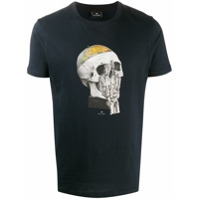 PS Paul Smith Camiseta com estampa de caveira - Azul