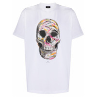 PS Paul Smith Camiseta com estampa de caveira - Branco