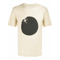 PS Paul Smith Camiseta de algodão com estampa Climber - Neutro