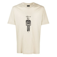 PS Paul Smith Camiseta de algodão com estampa Solo Skeleton - Neutro