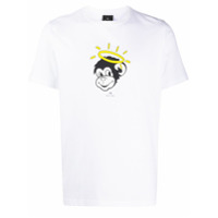 PS Paul Smith Camiseta de algodão orgânico com estampa - Branco