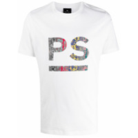 PS Paul Smith Camiseta decote careca com estampa de logo - Branco