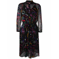 PS Paul Smith Chemise com estampa abstrata - Preto