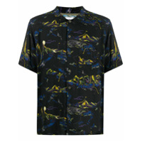 PS Paul Smith patterned short-sleeve shirt - Preto