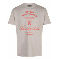 Raf Simons Camiseta com estampa Xanthophobic - Neutro