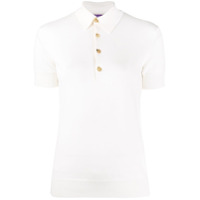 Ralph Lauren short-sleeved cashmere polo - Neutro