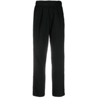 Raquel Allegra Calça Easy de algodão - Preto