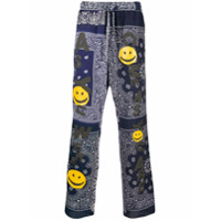 Readymade paisley print relaxed trousers - Azul