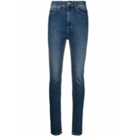 RedValentino contrast-stitch skinny jeans - Azul