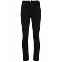 Reformation Calça jeans cintura alta skinny - Preto