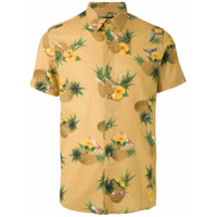 RESERVA Camisa Tropical mangas curtas - Amarelo