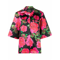 Richard Quinn Camisa com estampa floral - Rosa