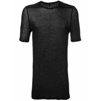 Rick Owens Camiseta decote arredondado - Preto