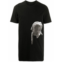 Rick Owens Camiseta Level de algodão - Preto
