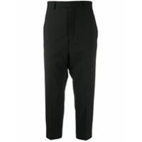 Rick Owens cropped tailored trousers - Preto