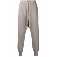 Rick Owens DRKSHDW Calça jogger saruel - Cinza